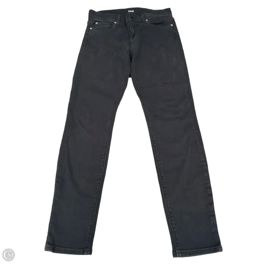 Jeans Skinny By Hudson In Black, Size: 4