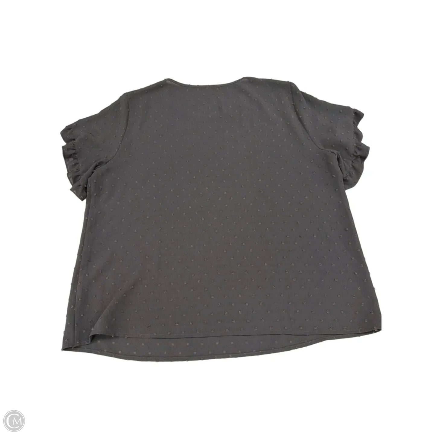 Top Short Sleeve By Prettygarden In Black, Size: Xxl