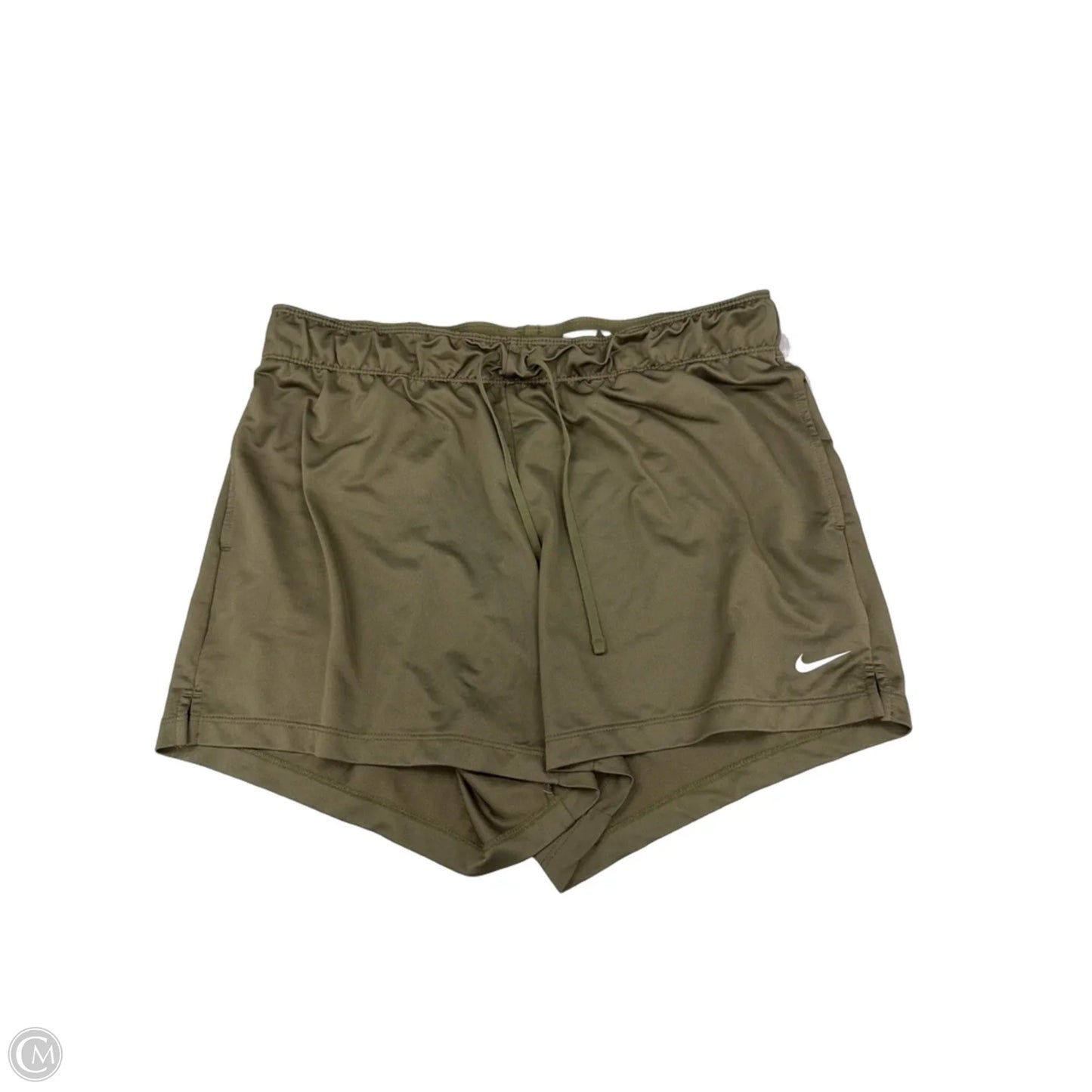 Athletic Shorts By Nike In Green, Size: M
