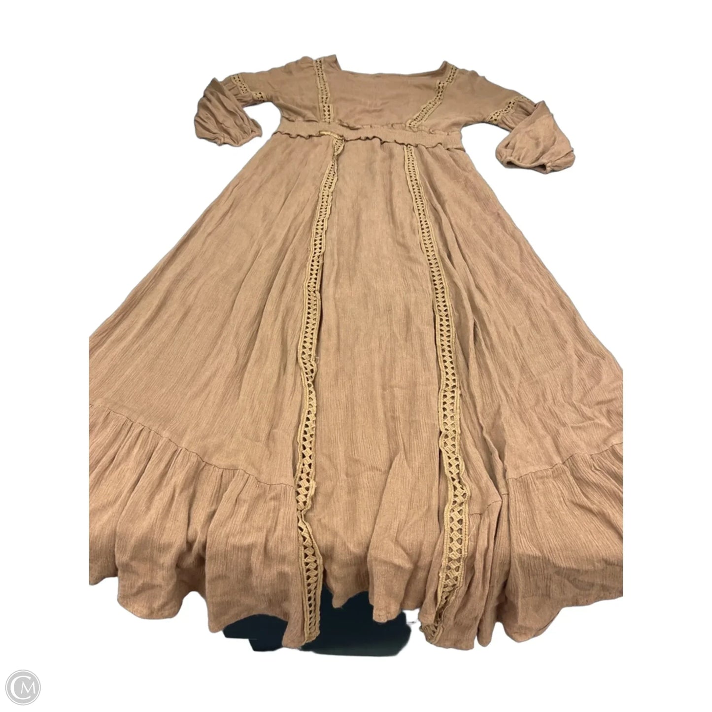 Dress Casual Maxi By Listicle In Brown, Size: S