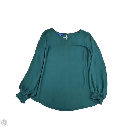 Top Long Sleeve By Apt 9 In Green, Size: Xl