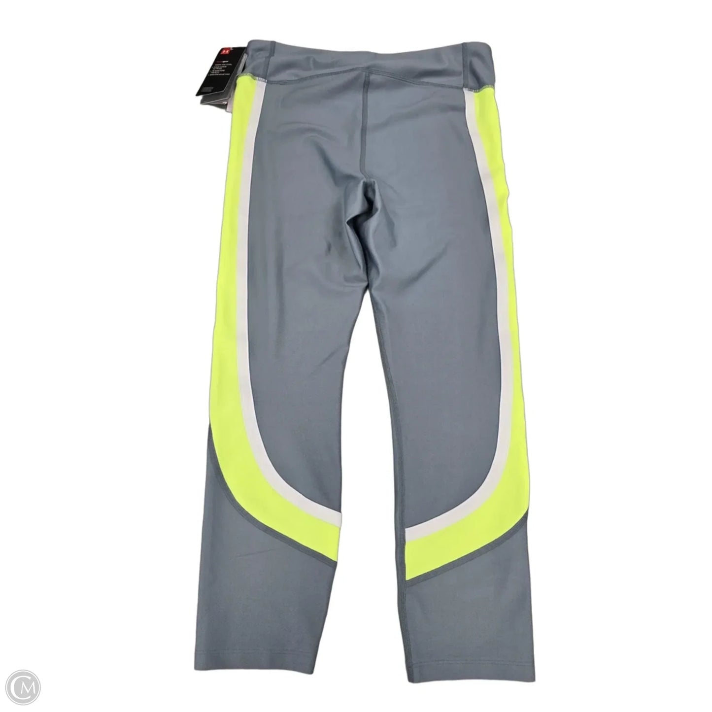 Athletic Leggings By Under Armour In Grey, Size: L