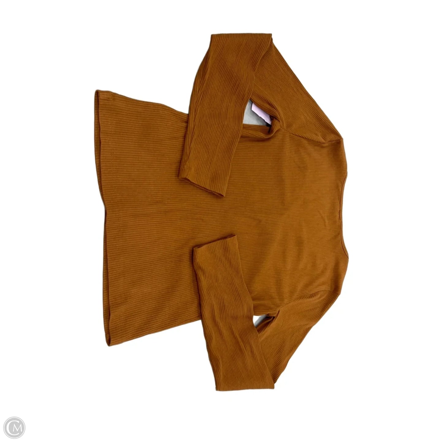 Top Long Sleeve By J. Crew In Tan, Size: M