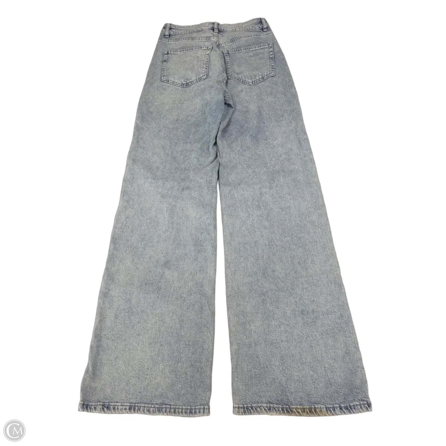 Jeans Straight By H&m In Blue, Size: 4