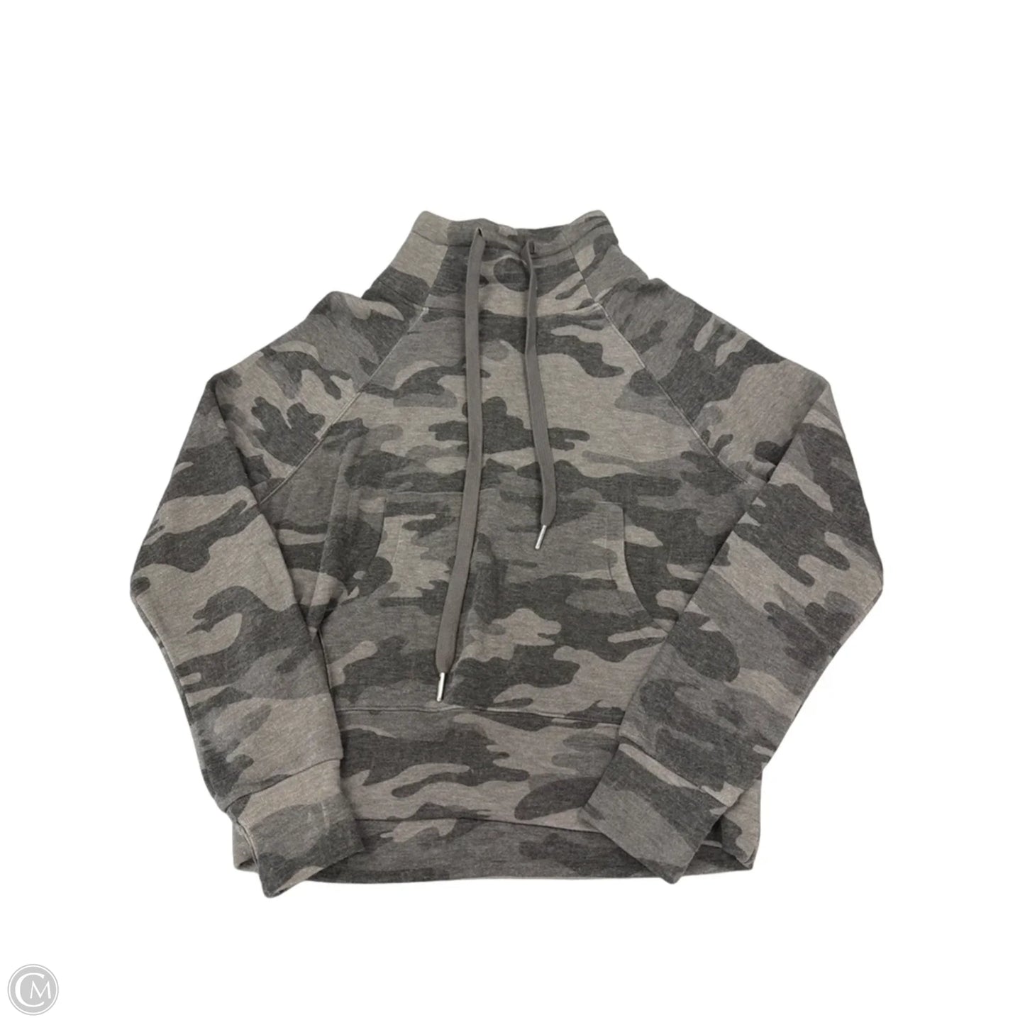 Top Long Sleeve By Evereve In Camouflage Print, Size: Xs