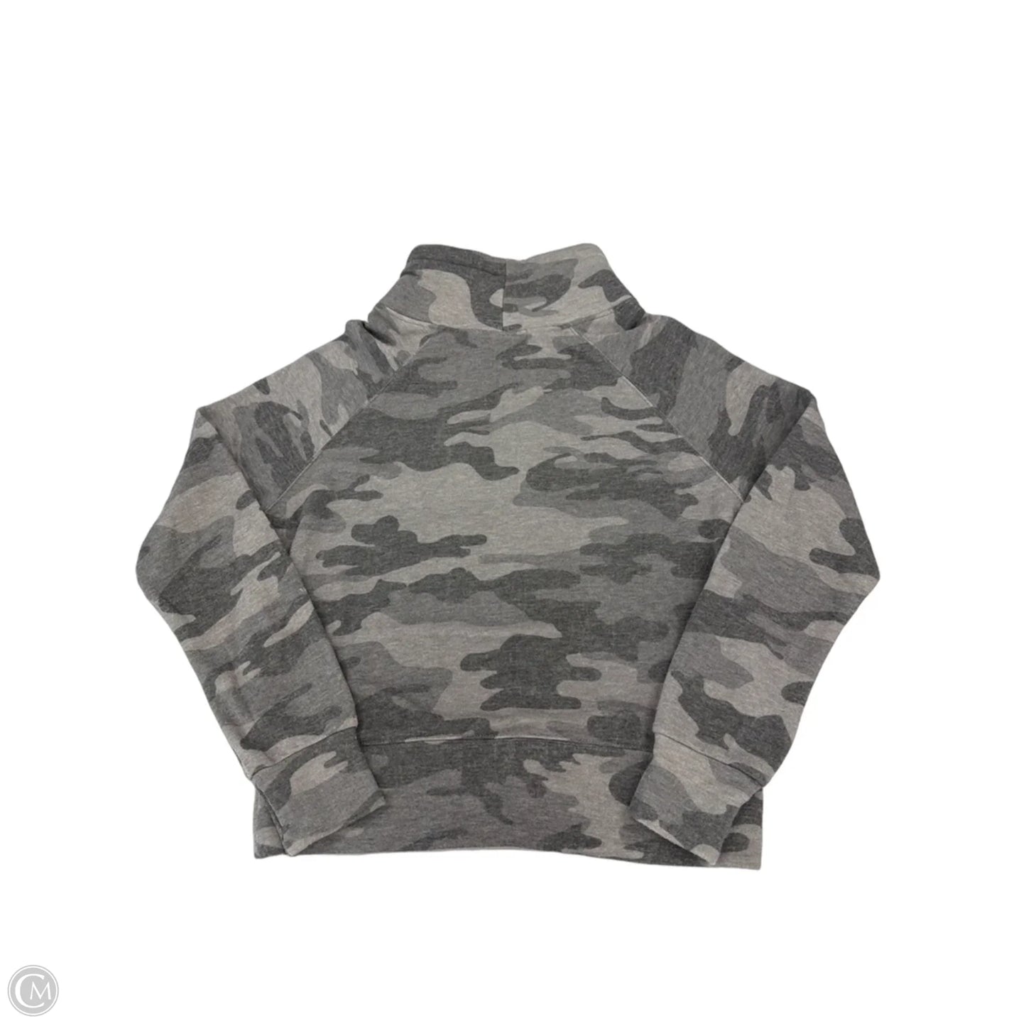 Top Long Sleeve By Evereve In Camouflage Print, Size: Xs