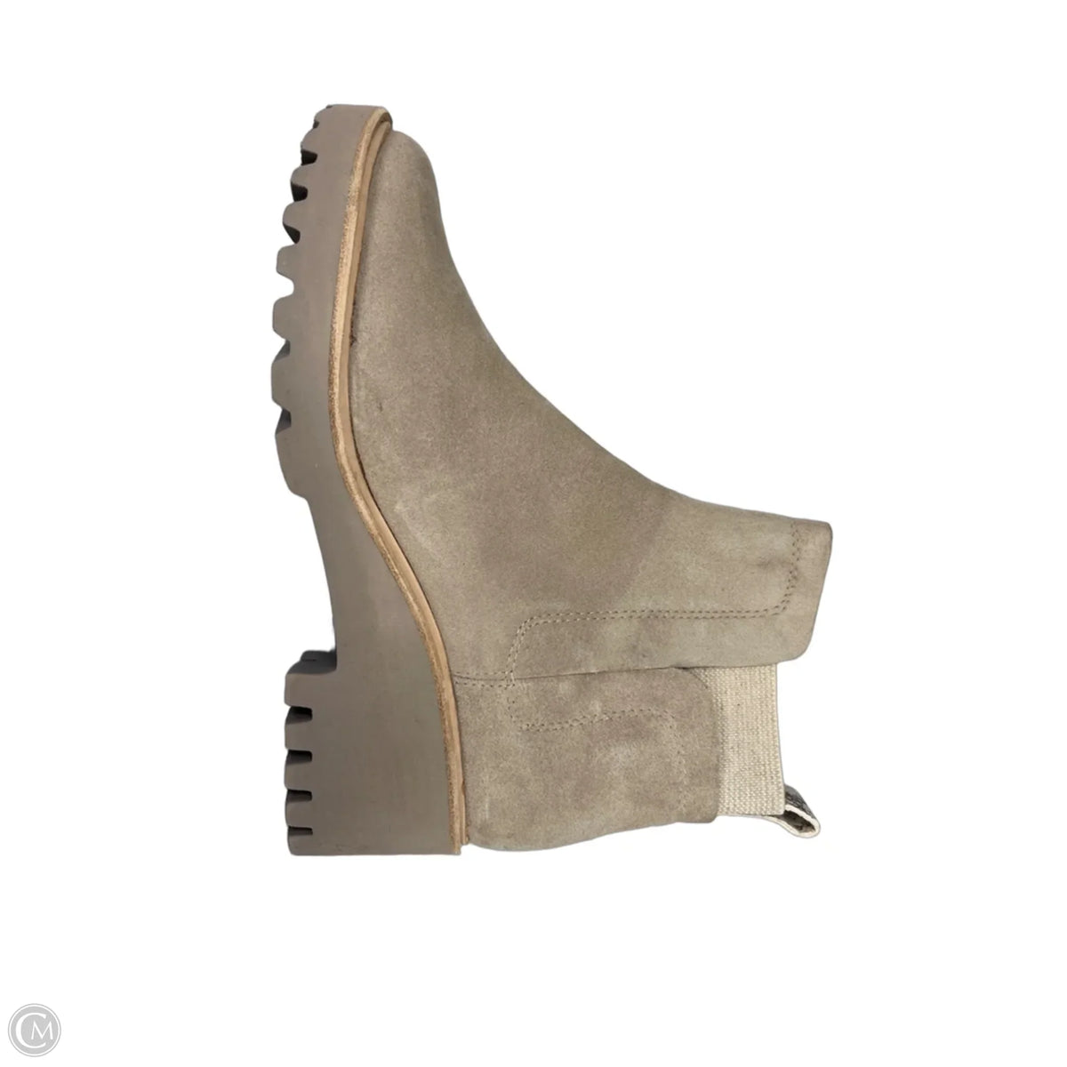 Boots Ankle Heels By Dolce Vita In Beige, Size: 10