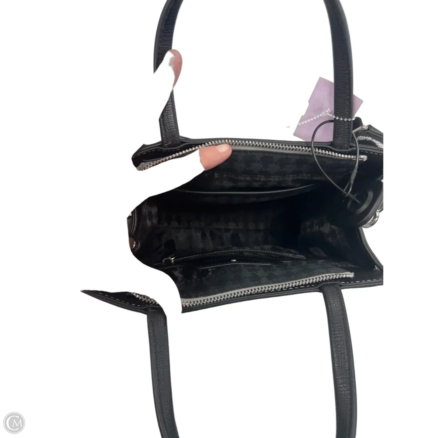 Handbag Designer By Karl Lagerfeld, Size: Medium