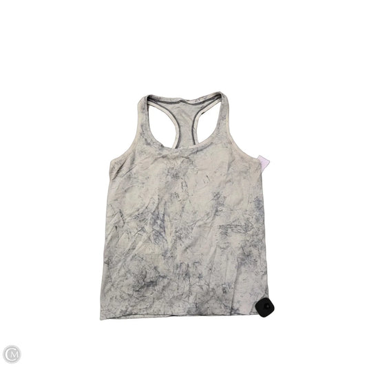 Athletic Tank Top By Lululemon In Grey, Size: 10