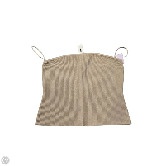 Top Sleeveless By Banana Republic In Beige, Size: Xl