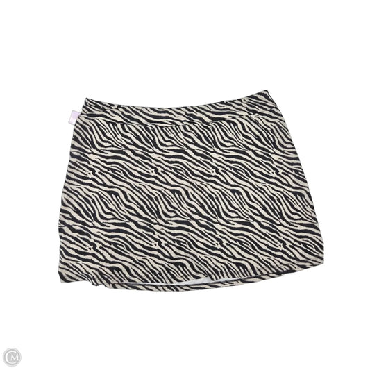 Athletic Skirt By Lulu B In Zebra Print, Size: 1x