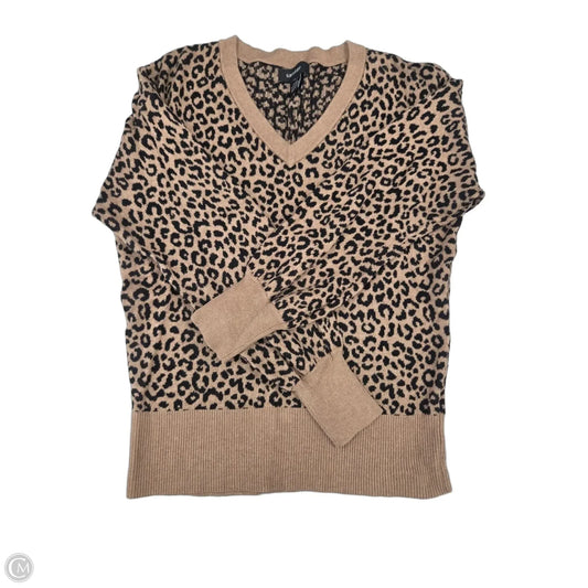 Sweater By Karen Kane In Animal Print, Size: M