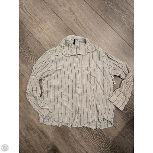 Top Long Sleeve By Divided In Beige, Size: Xs