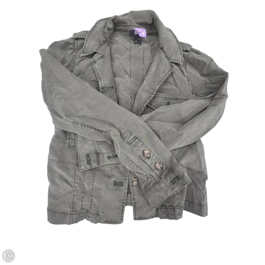 Jacket Denim By Paige In Green, Size: M