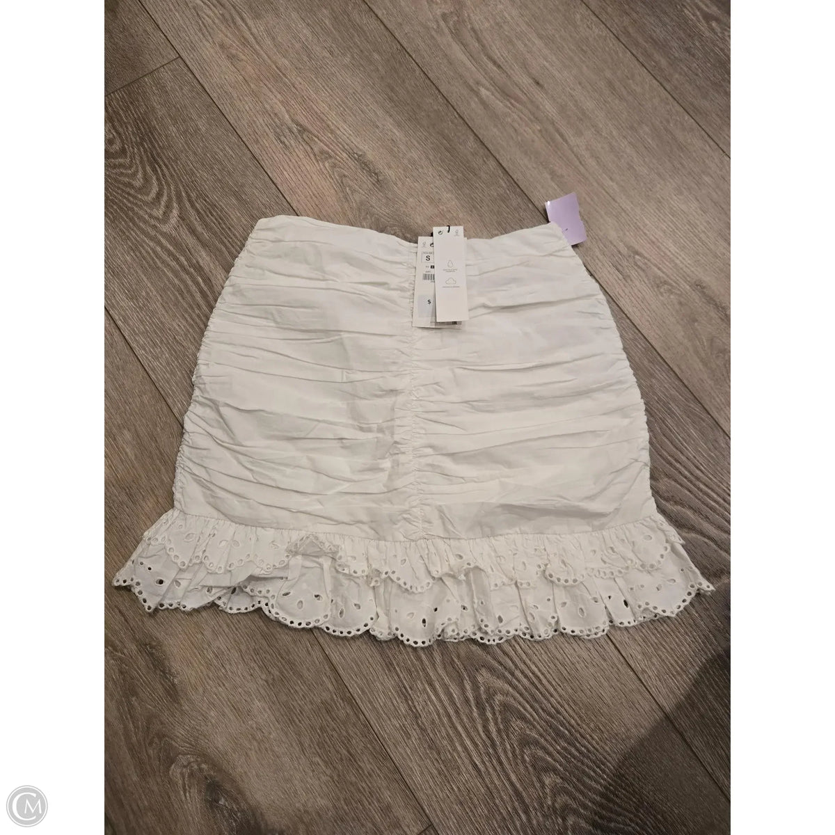 Skirt Mini & Short By Zara In White, Size: S