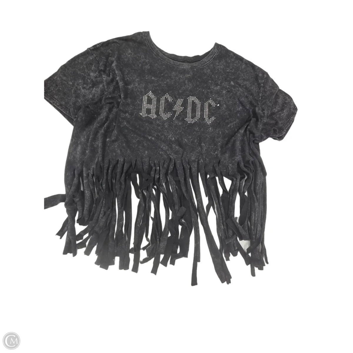Top Short Sleeve By Cmc In Black, Size: Xxl