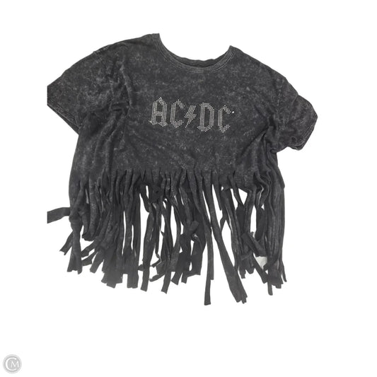 Top Short Sleeve By Cmc In Black, Size: Xxl