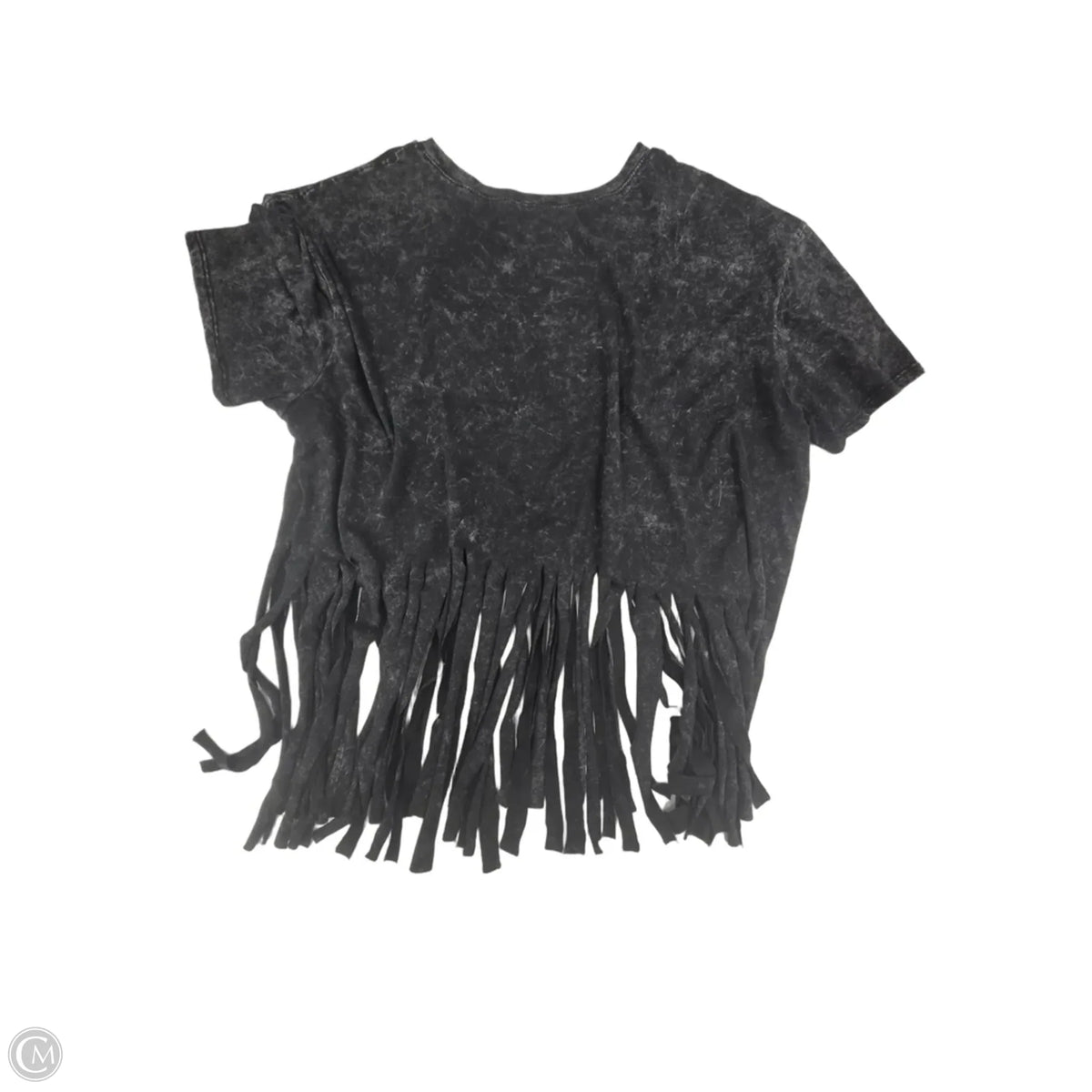 Top Short Sleeve By Cmc In Black, Size: Xxl