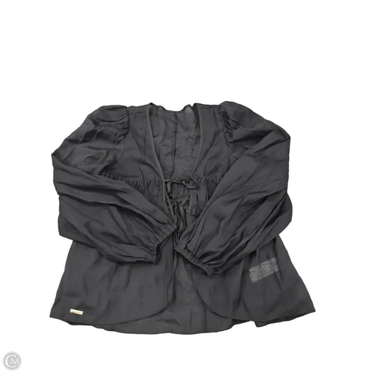 Top Long Sleeve By Missguided In Black, Size: M