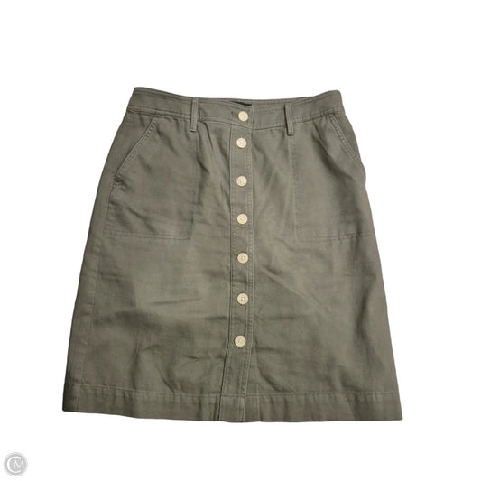 Skirt Midi By Talbots In Green, Size: 4