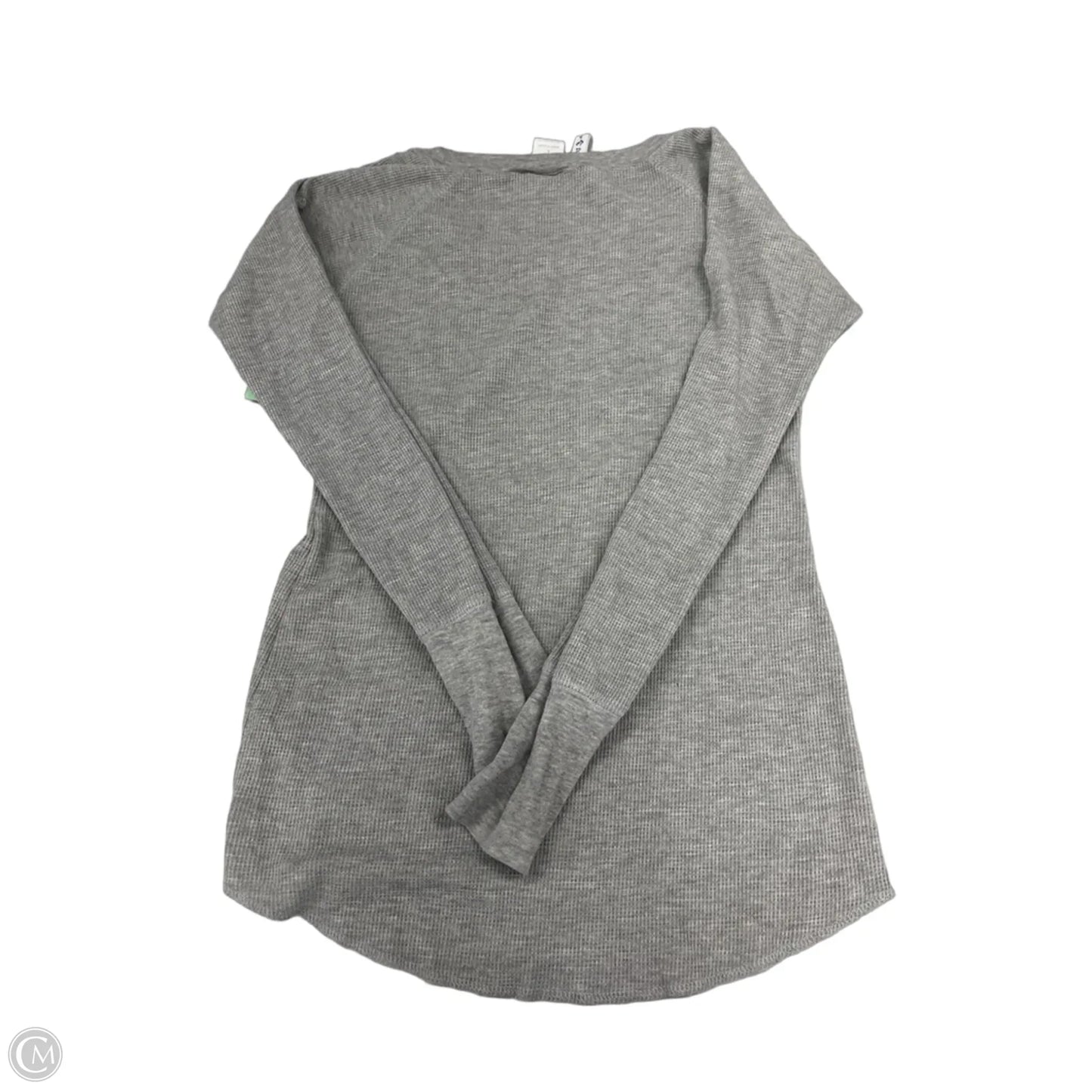 Top Long Sleeve By Full Tilt In Grey, Size: L