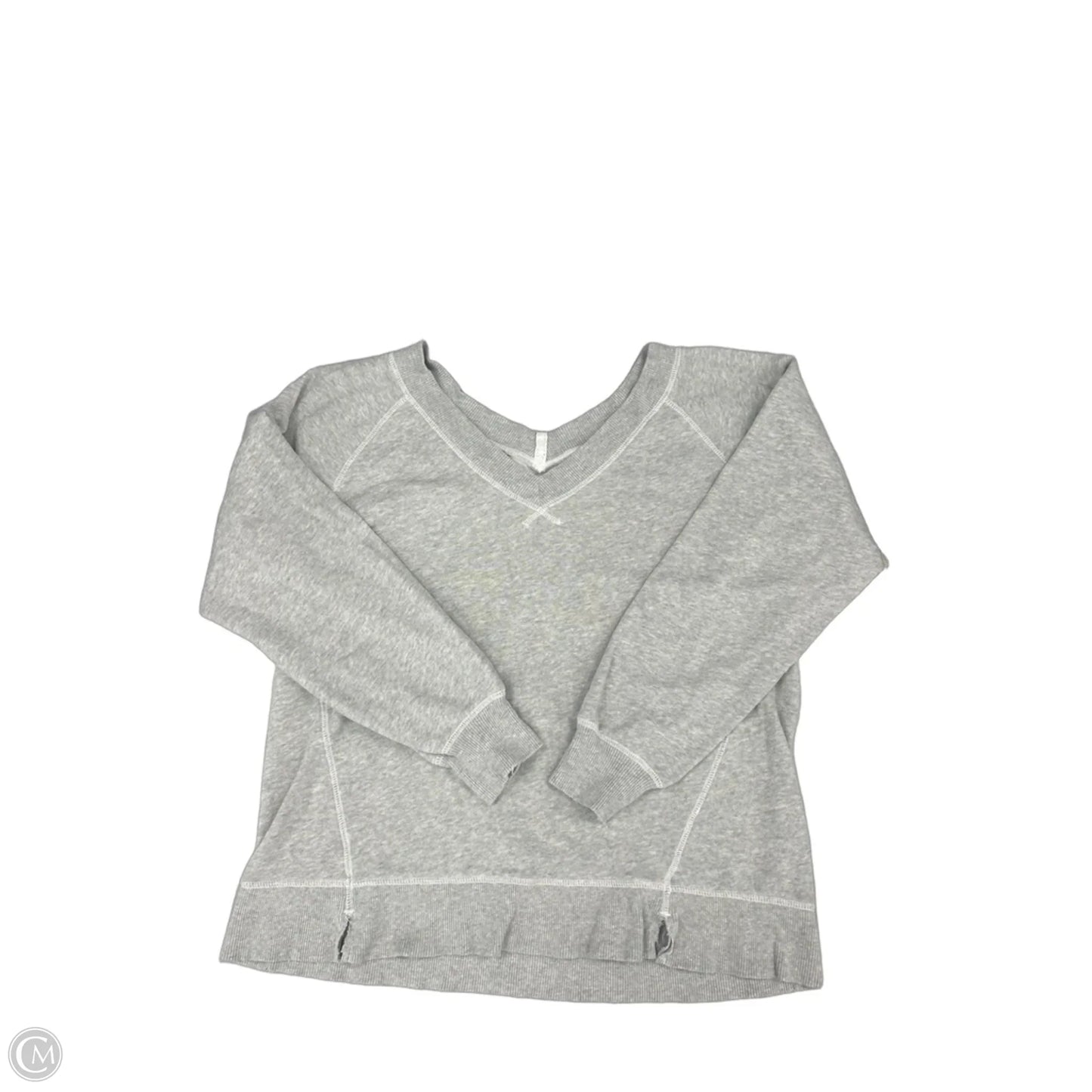 Top Long Sleeve By Aerie In Grey, Size: Xs