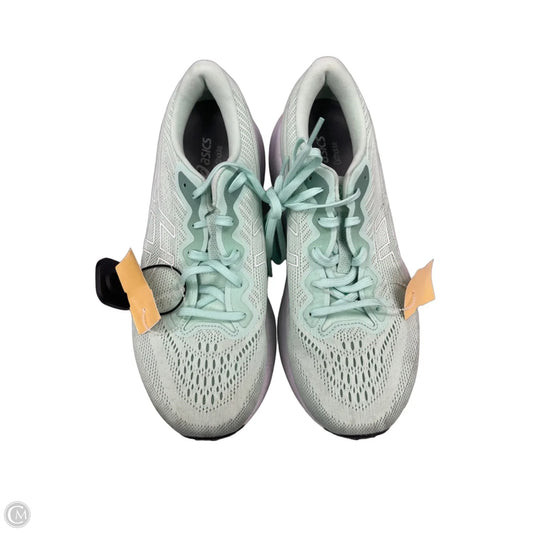 Shoes Athletic By Asics In Green, Size: 11