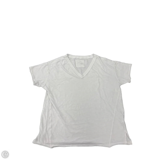 Top Short Sleeve By Aerie In White, Size: Xs