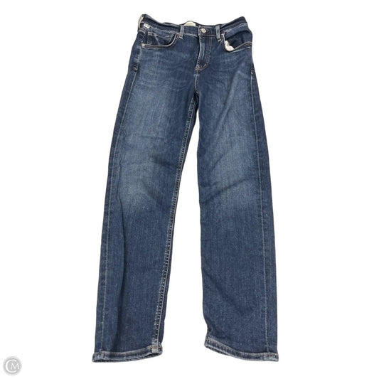 Jeans Straight By Citizens Of Humanity In Blue Denim, Size: 4