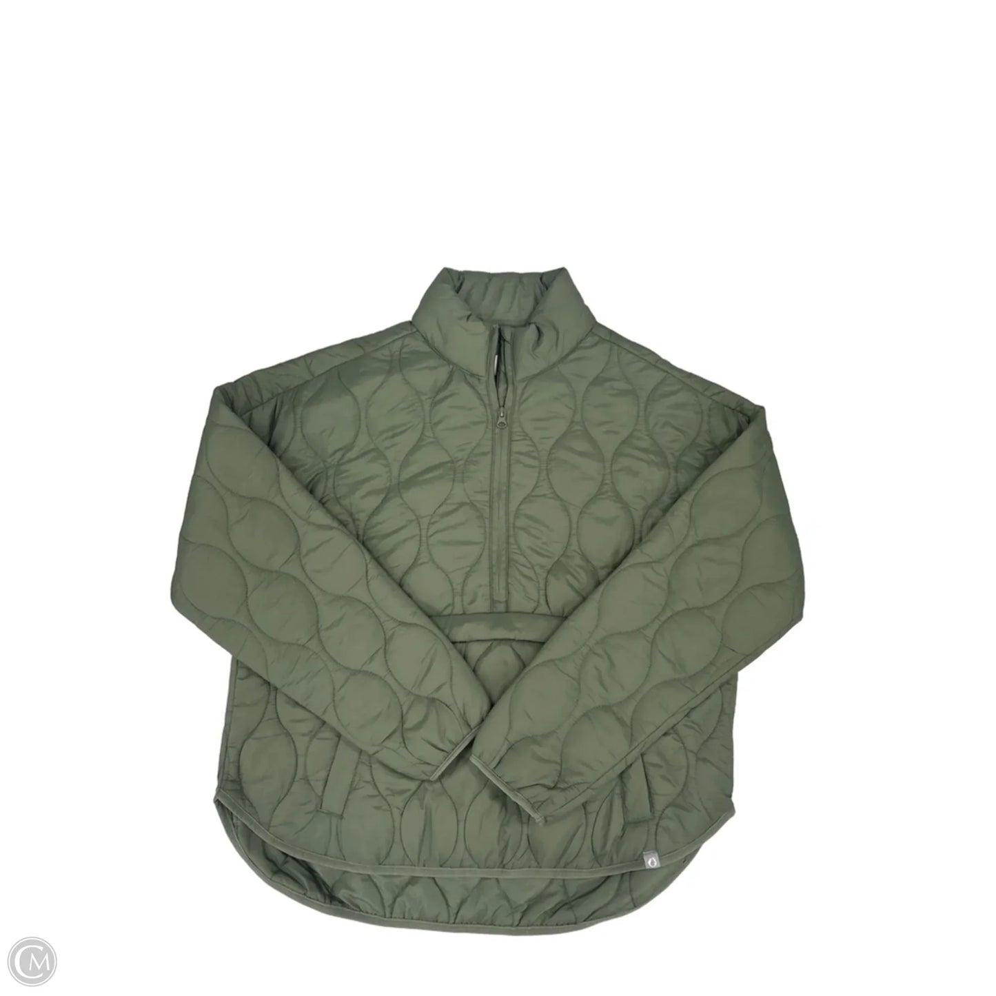 Jacket Puffer & Quilted By Cme In Green, Size: M