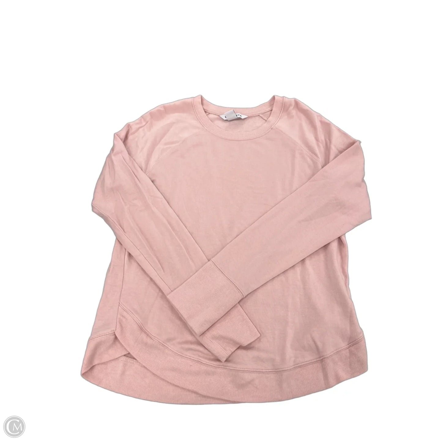 Sweatshirt Crewneck By Athleta In Pink, Size: Xs