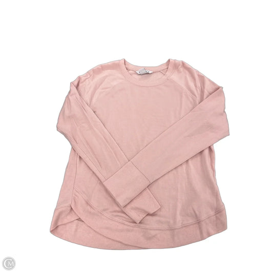 Sweatshirt Crewneck By Athleta In Pink, Size: Xs