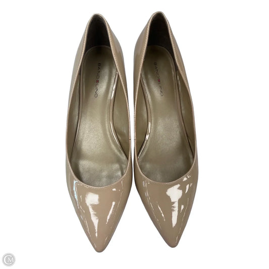 Shoes Heels Wedge By Bandolino In Beige, Size: 10
