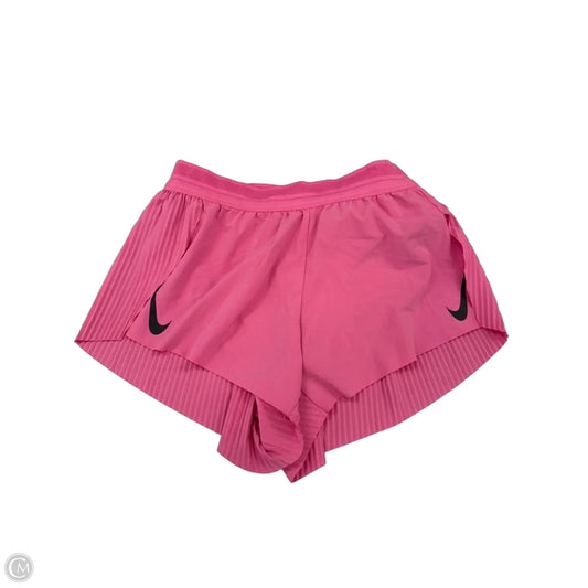 Athletic Shorts By Nike In Pink, Size: S