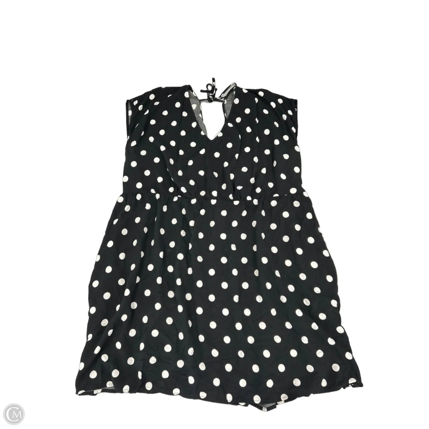 Dress Casual Midi By Ava & Viv In Polkadot Pattern, Size: 2x