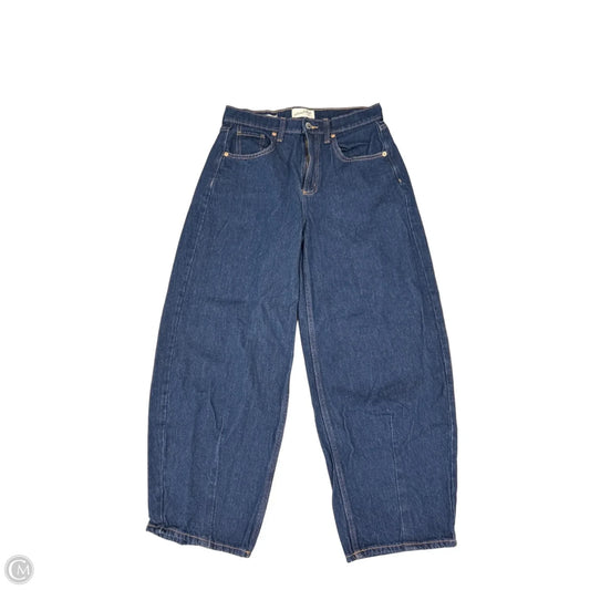 Jeans Wide Leg By Universal Thread In Blue Denim, Size: 6