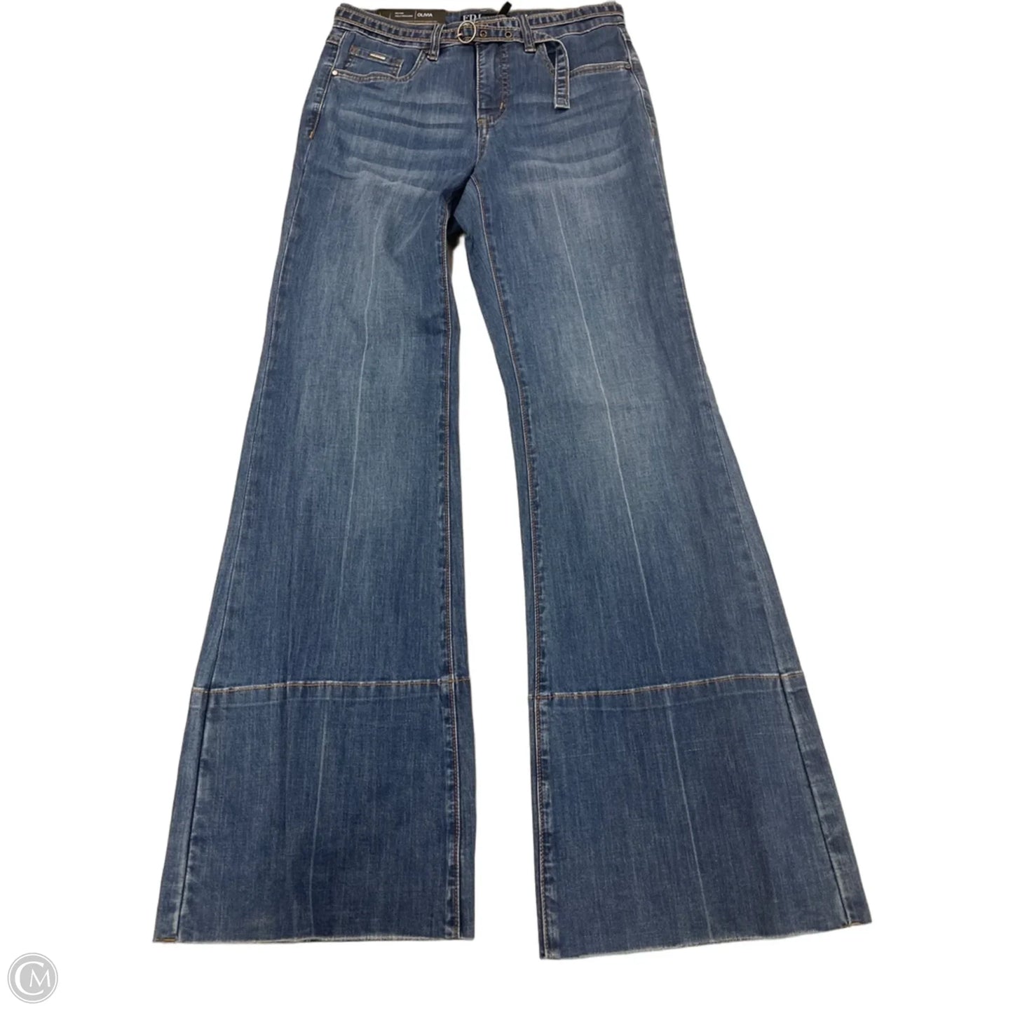 Jeans Flared By French Dressing In Blue Denim, Size: 2