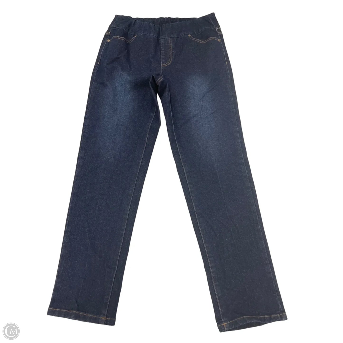 Jeans Flared By Multiples In Blue Denim, Size: 6