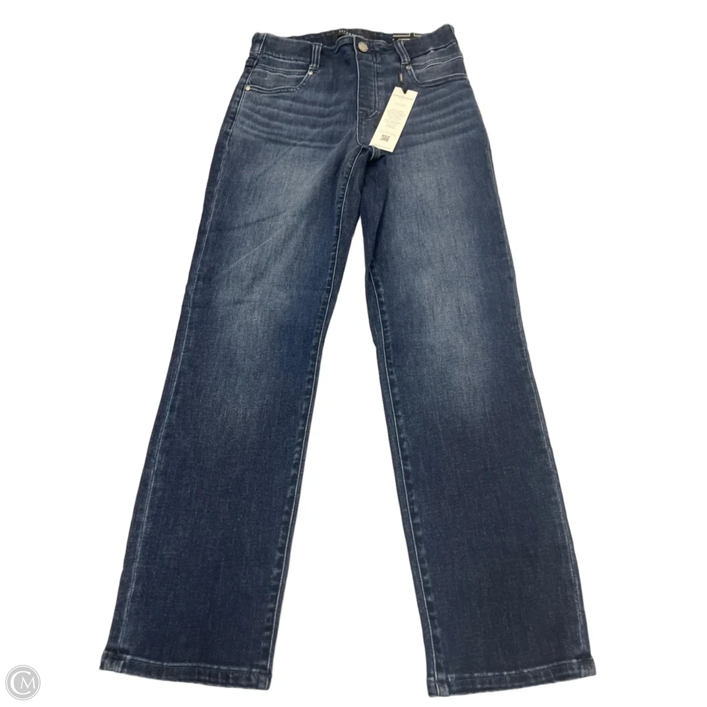 Jeans Skinny By Liverpool In Blue Denim, Size: 4