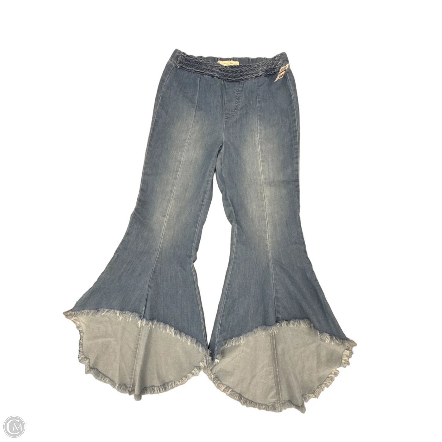 Jeans Flared By Cme In Blue Denim, Size: 4
