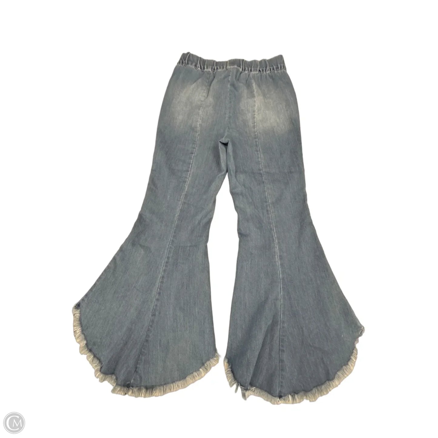 Jeans Flared By Cme In Blue Denim, Size: 4