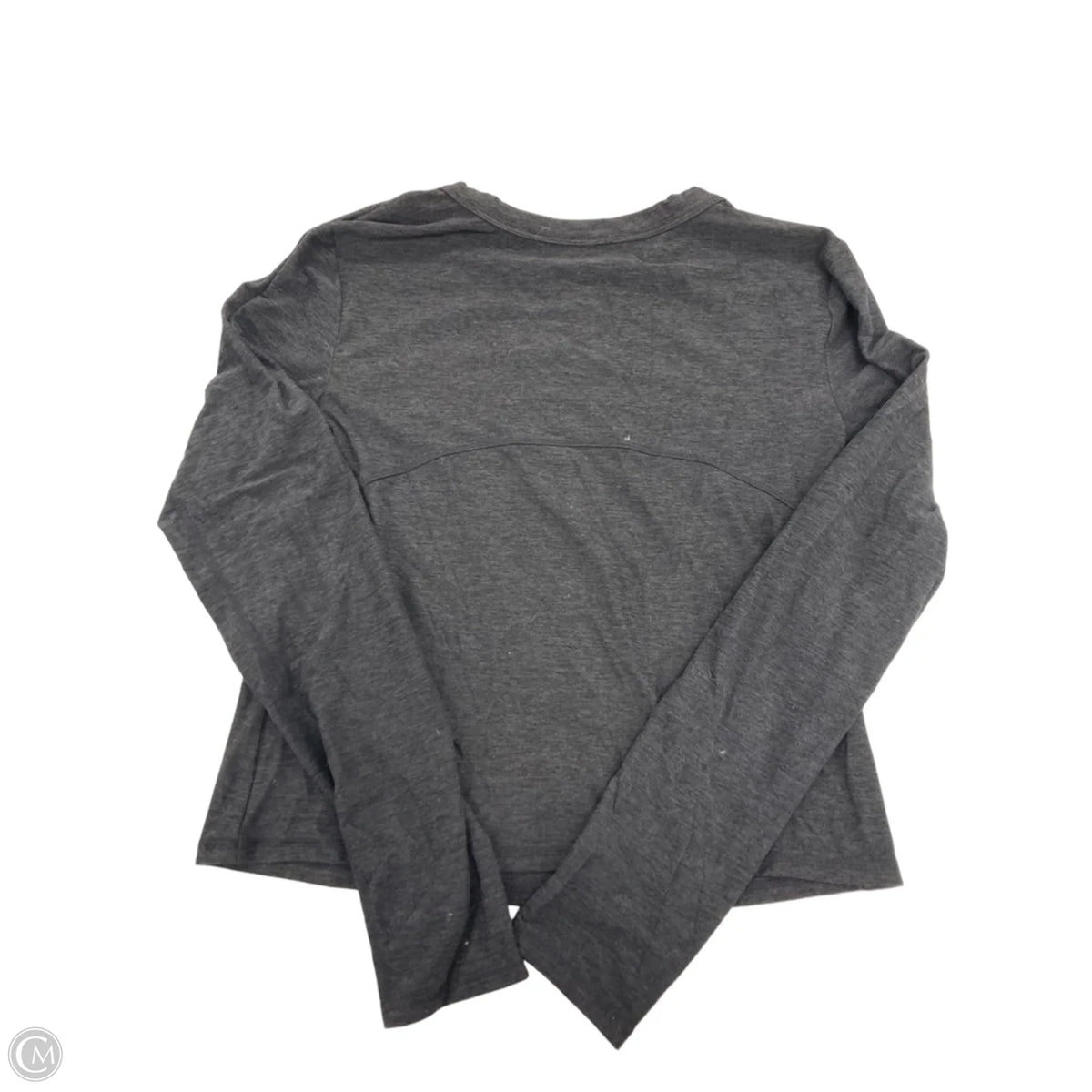 Top Long Sleeve By Flx In Grey, Size: L