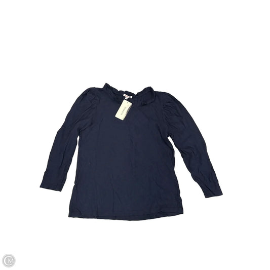 Top Long Sleeve By Sundry In Navy, Size: S