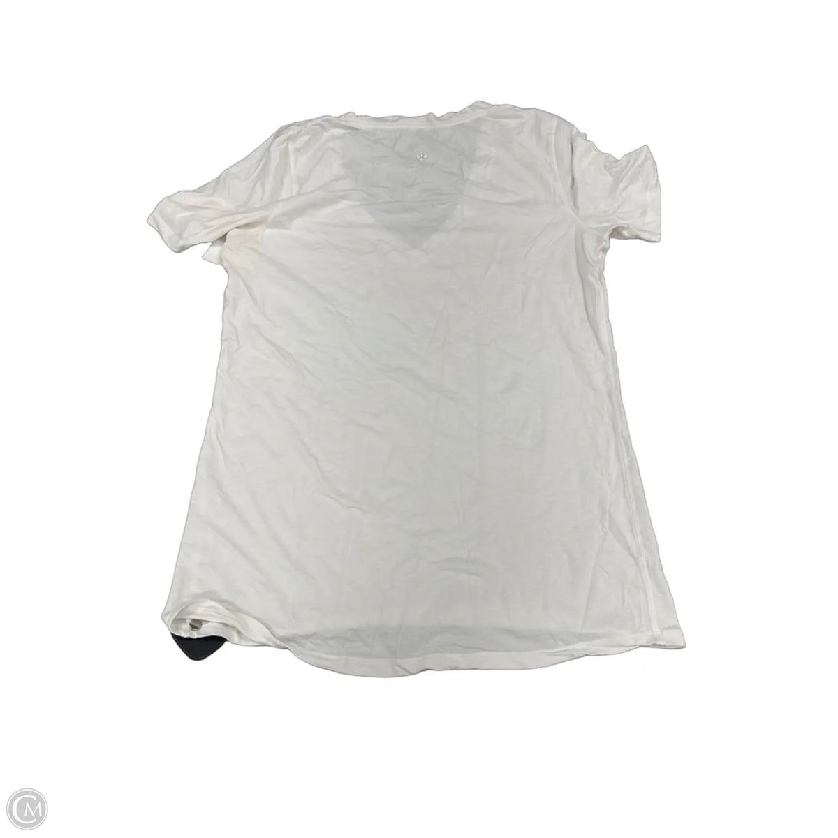 Top Short Sleeve By Lululemon In White, Size: M