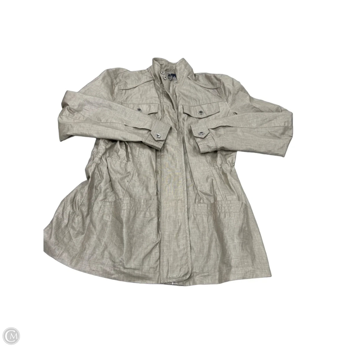 Jacket Other By Johnston & Murphy In Tan, Size: Xs