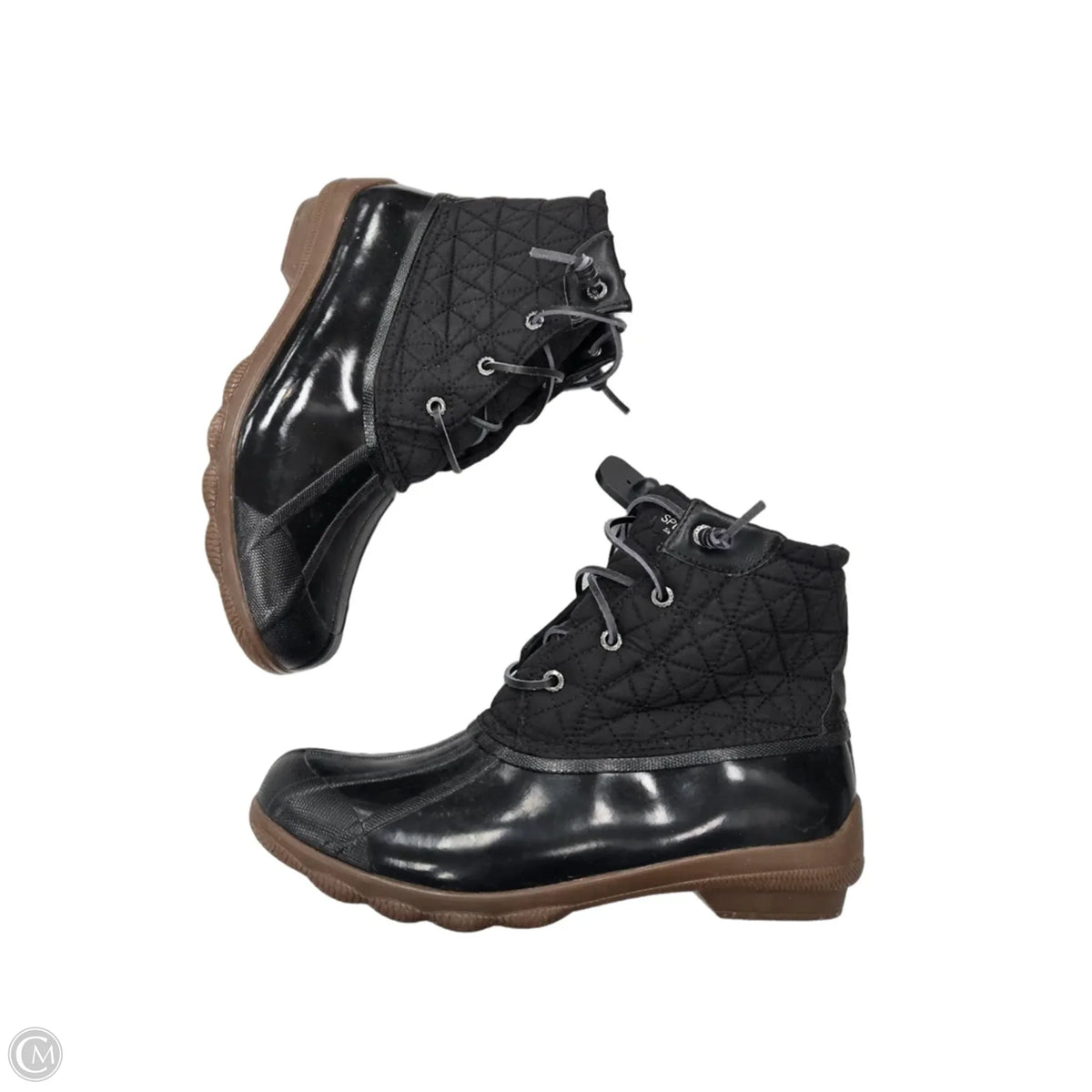Boots Rain By Sperry In Black, Size: 10