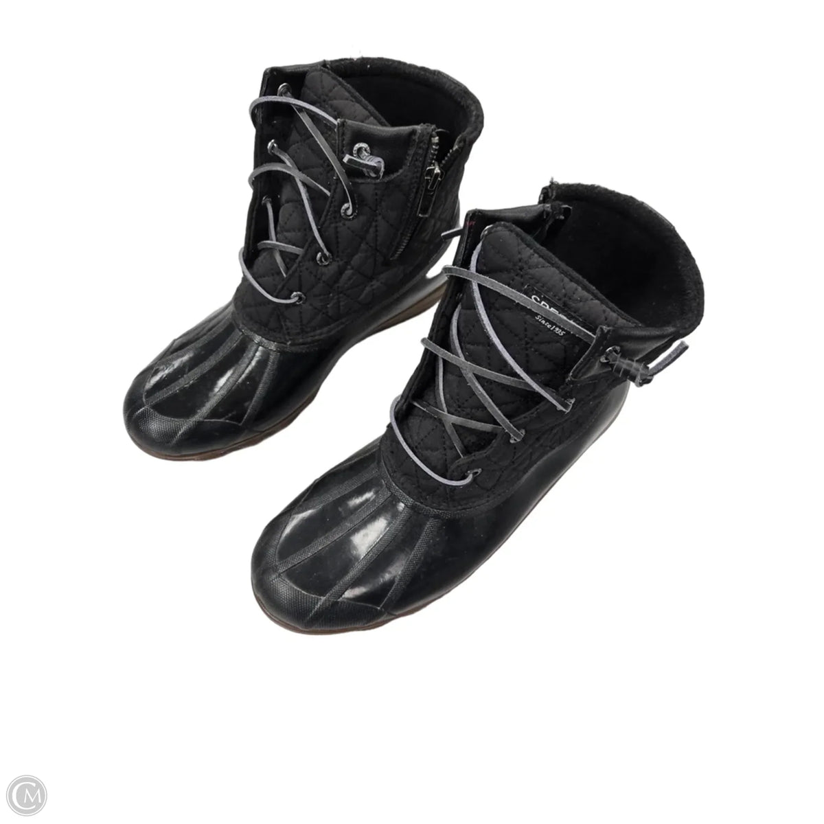Boots Rain By Sperry In Black, Size: 10