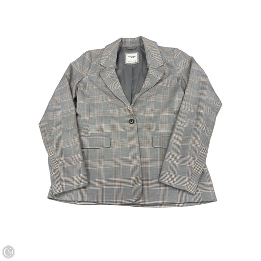 Blazer By Abercrombie And Fitch In Plaid Pattern, Size: M