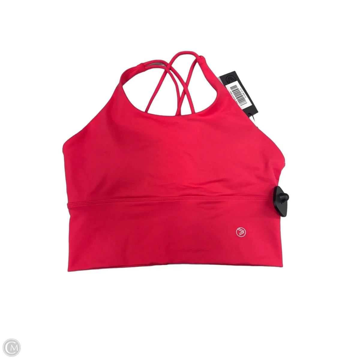 Athletic Bra By Savvi In Pink, Size: L