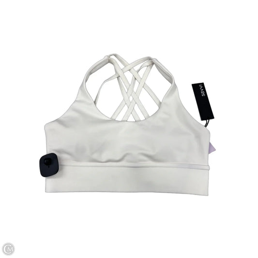Athletic Bra By Savvi In White, Size: M